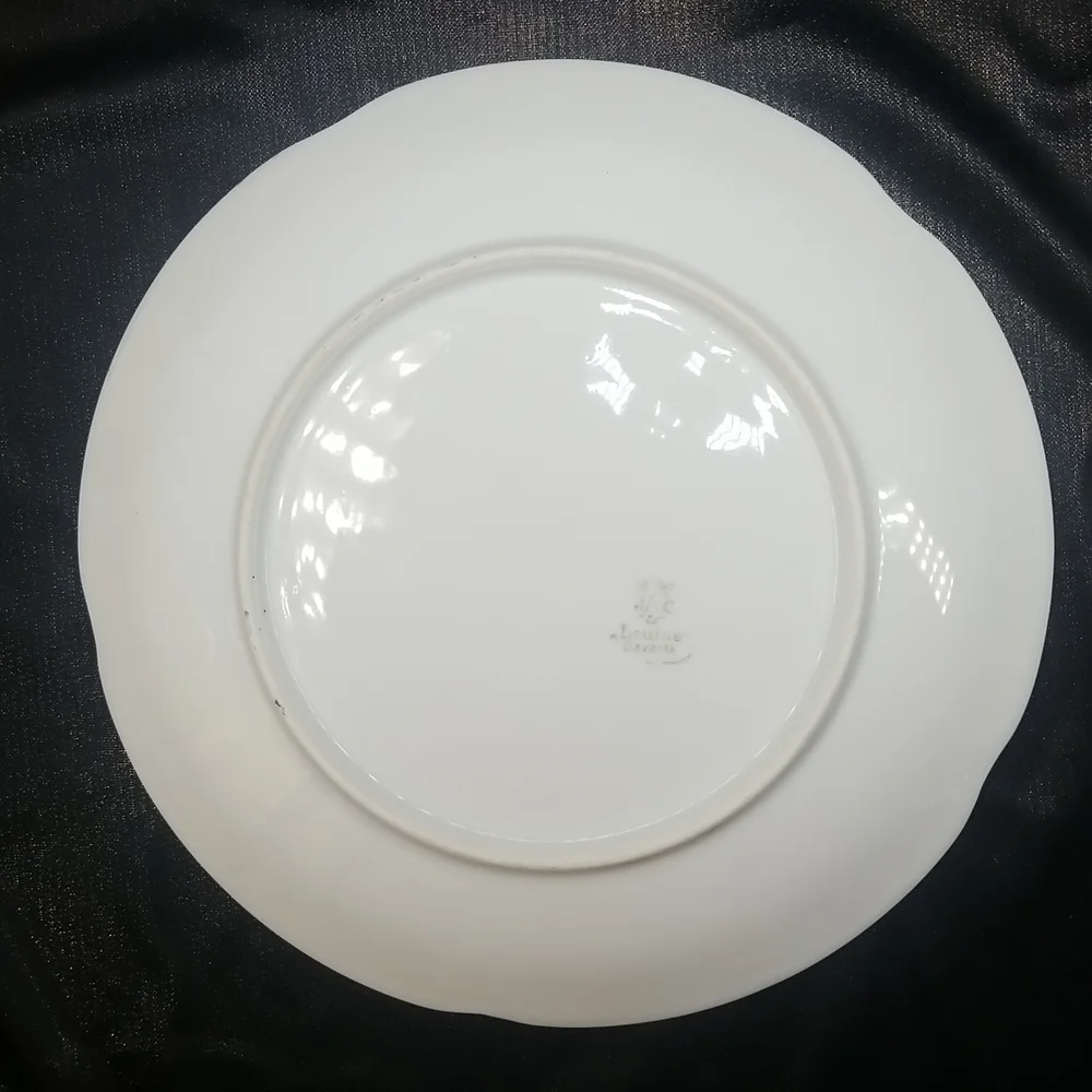 Antique J & C Louise Bavaria Apple Plate - Picture 3 of 14